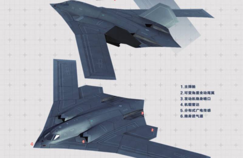 Бомбардировщик Xan H-20. Новые штрихи к портрету Бомбардировщик Xan H-20. Новые штрихи к портрету ввс