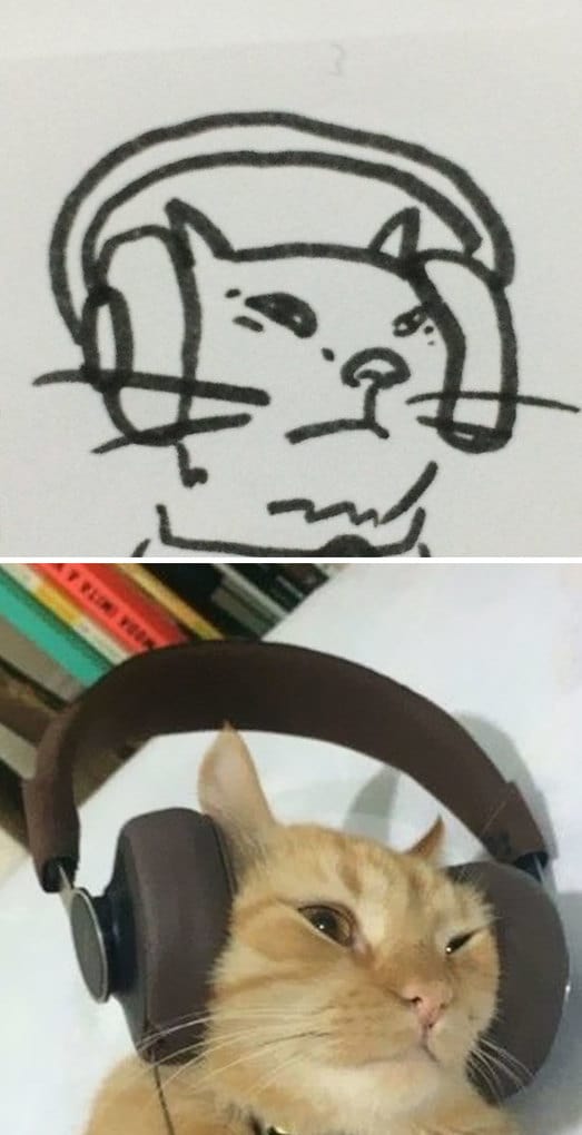 Poorly Drawn Cat