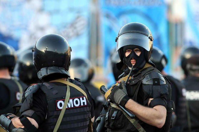 Один день из жизни ОМОН омон