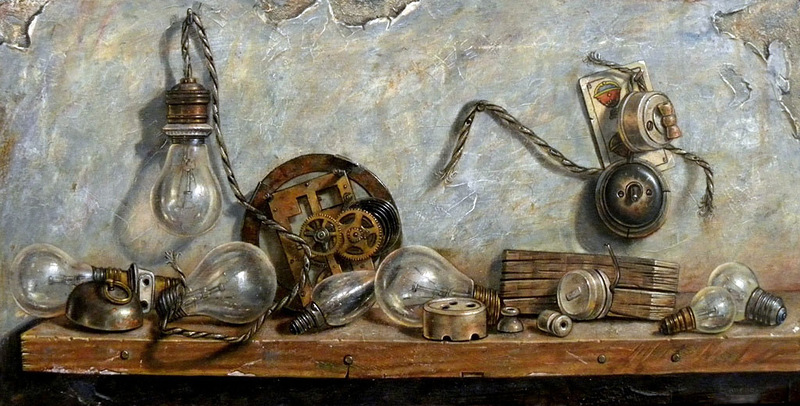 Сказка о старых вещах. Художник Ricardo Renedo.