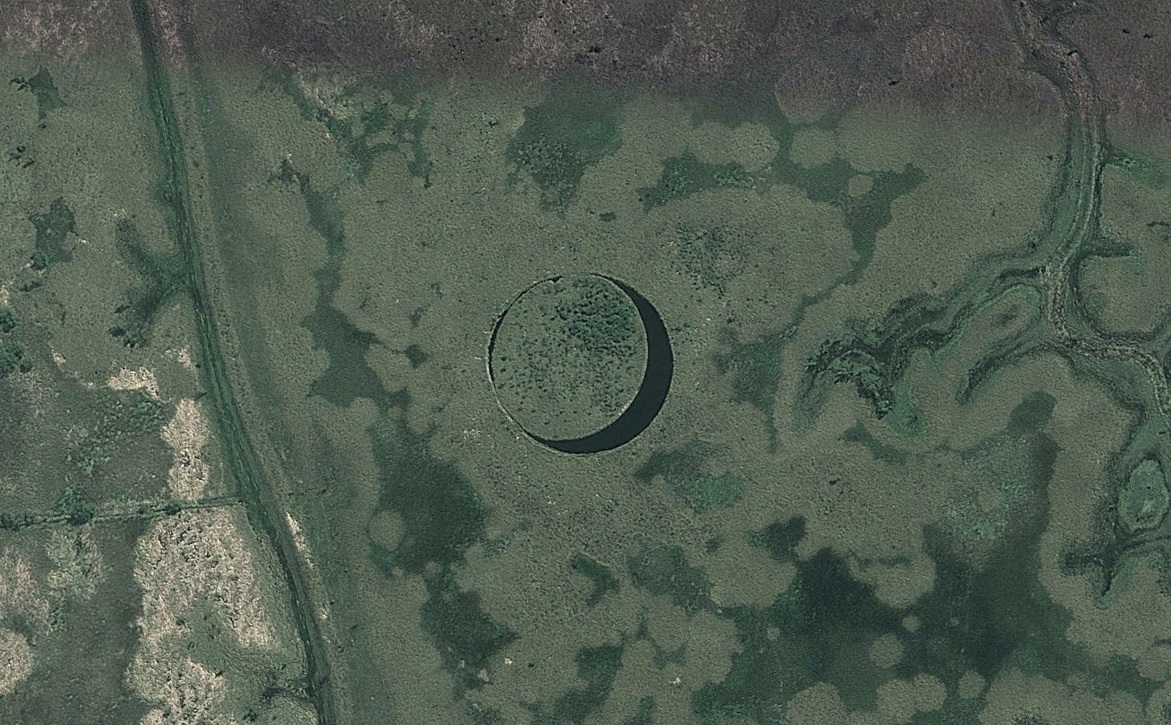 Идеально круглый вращающийся остров неясного происхождения найден ...