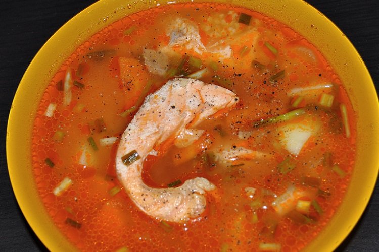 15 отличных рецептов ухи из красной рыбы первые блюда,рецепты,супы
