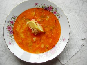 Фото к рецепту: Рассольник