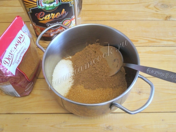 Сахар с какао