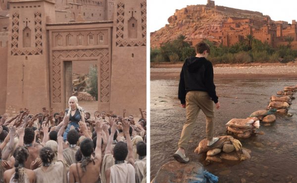 Тот самый город-крепость Юнкай в «Игре престолов» на самом деле находится в Марокко и называется Айт-Бен-Хадду