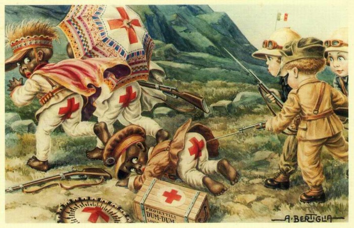 Открытки времен итало-эфиопских войн пропагандировали «благородное» дело колонизации