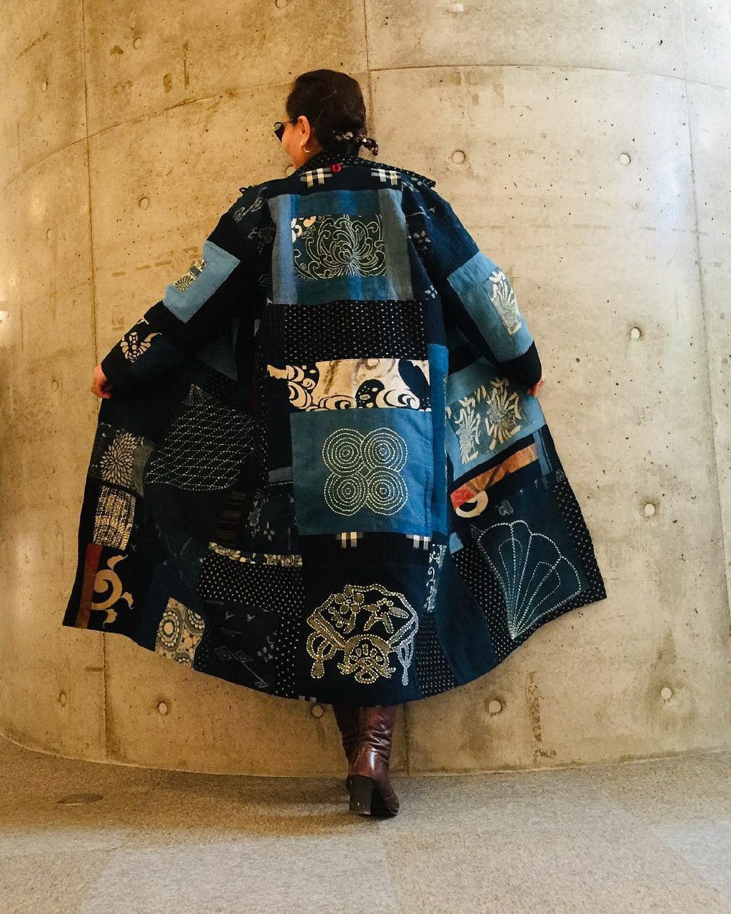 Kyoko Kimono. Лоскутное шитье, сашико вдохновляемся,мода,одежда,творчество