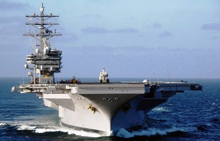 Атомный авианосец «Nimitz». Атомный авианосец «Nimitz».