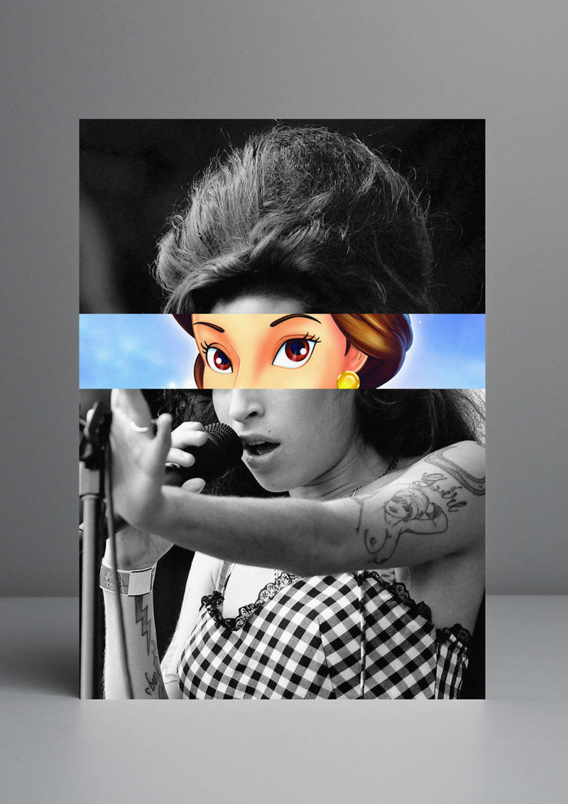 Посмотреть другими глазами взгляд, глаза, коллаж