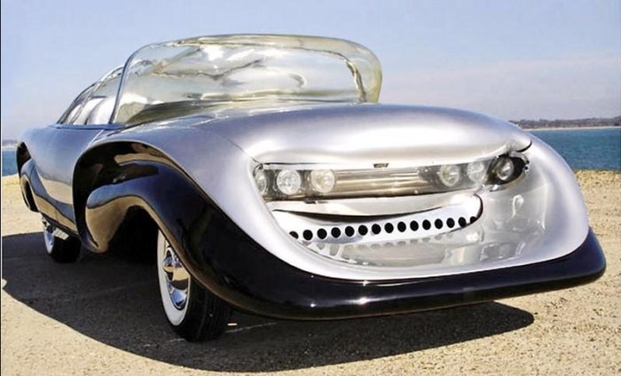 Чертова дюжина странных и забавных концепт-каров, которые выглядят весьма футуристично 