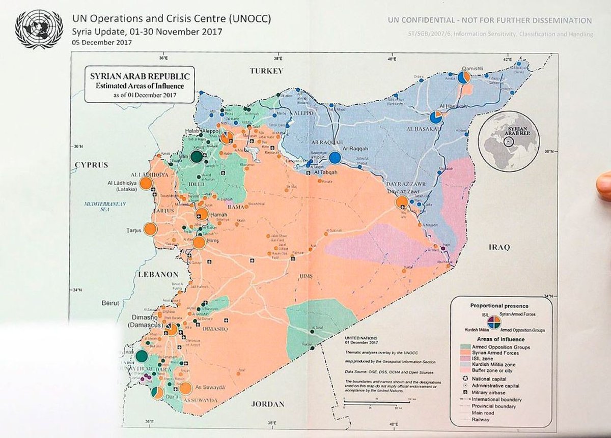 Карта сирии с зонами контроля на сегодня на русском языке