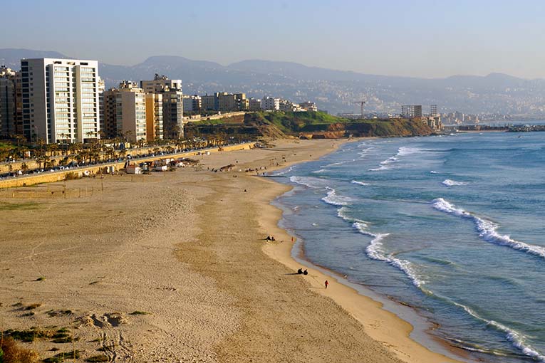 Бейрут пляжи