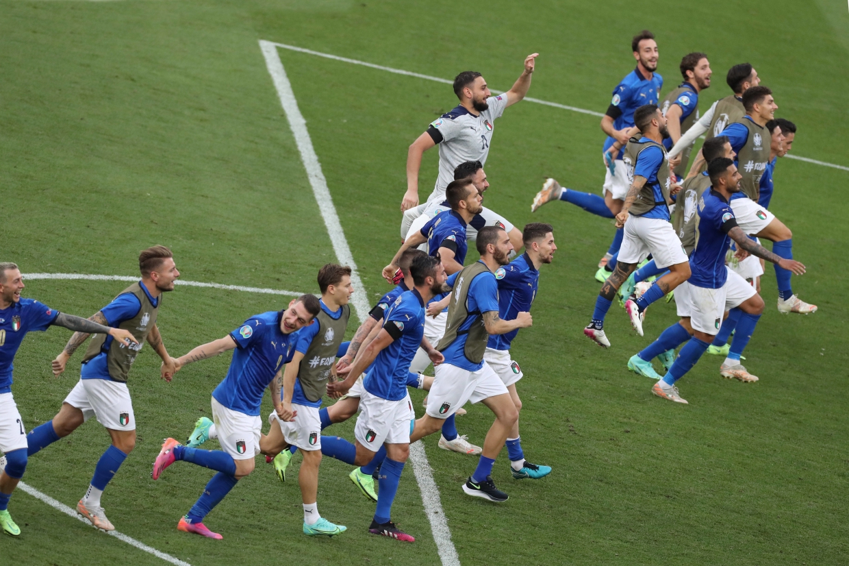 Сборная Италии в финале Евро-2020!