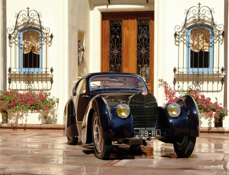 1931 Bugatti Type 51 Dubos Coupe – роскошный дизайн bugatti, автодизайн, олдтаймер, ретро авто