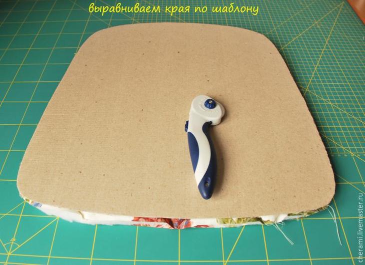 Шьем подушку-сидушку на стул за 2 часа Шьем подушку-сидушку на стул за 2 часа Подушка-сидушка,рукоделие,своими руками