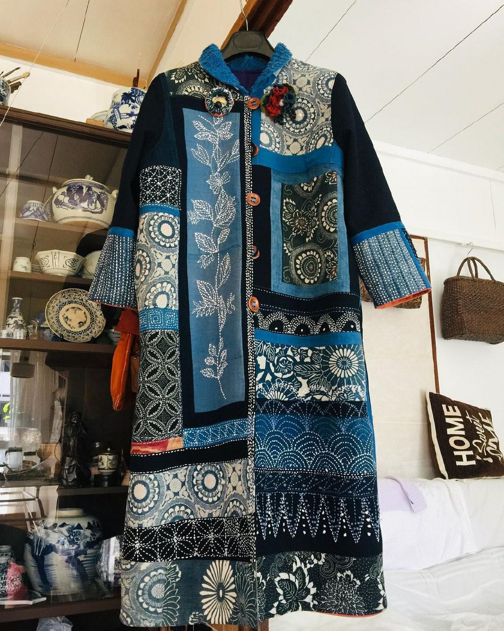 Kyoko Kimono. Лоскутное шитье, сашико вдохновляемся,мода,одежда,творчество