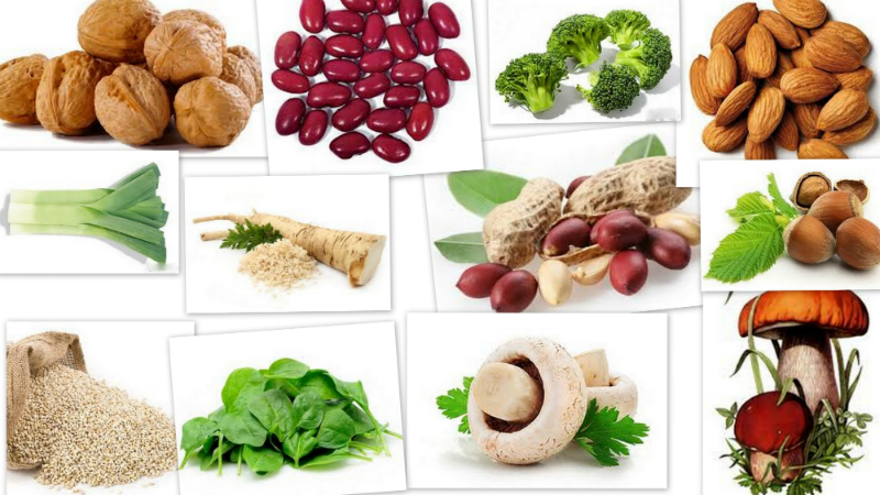 продукты с содержанием фолиевой кислоты