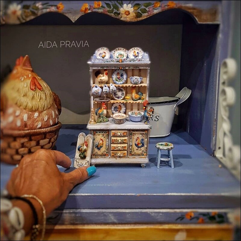 Восхитительные кукольные миниатюры от Aida Pravia