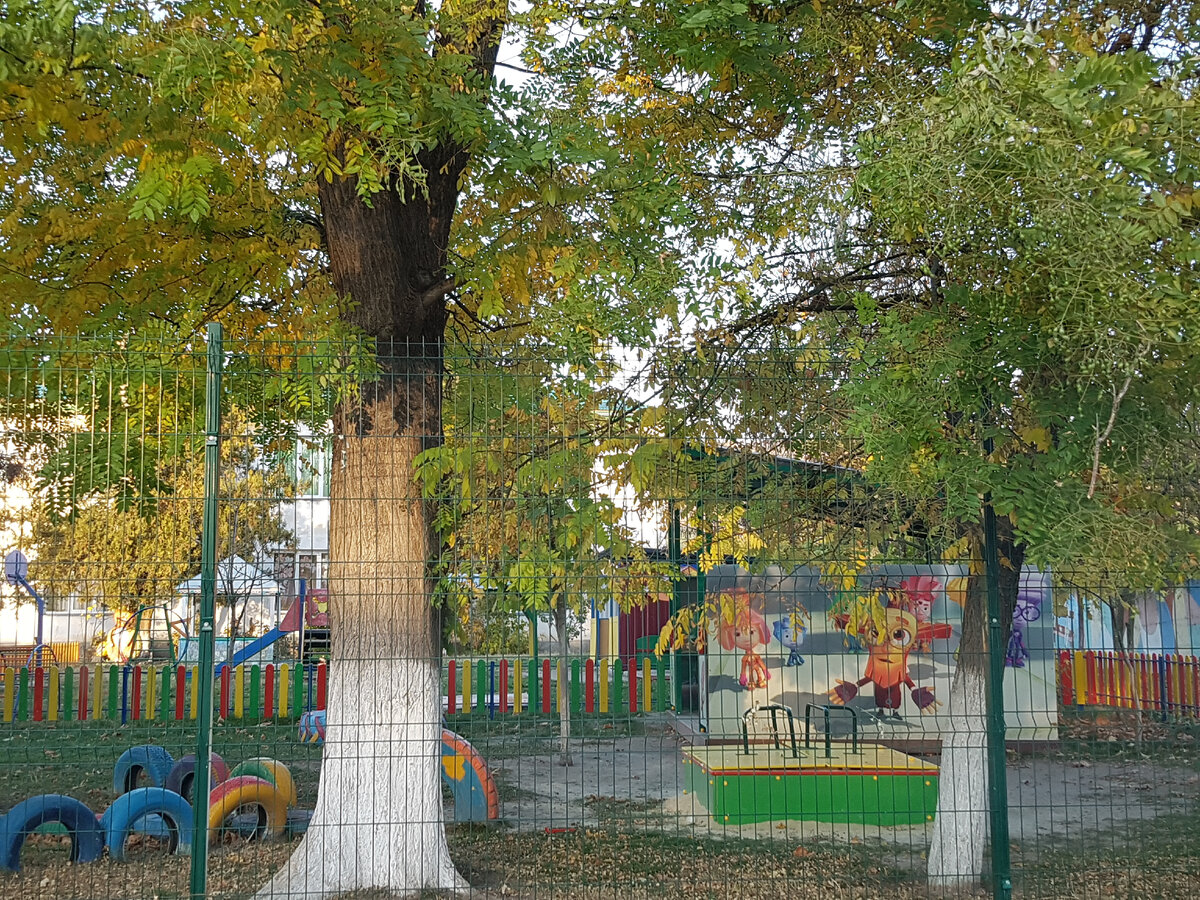 Площадка детского сада.
