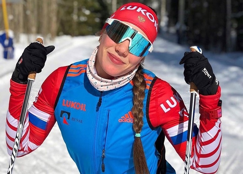 Экс-лыжница Шевченко, проводящая первый сезон в биатлоне, сделала золотой дубль на чемпионате России