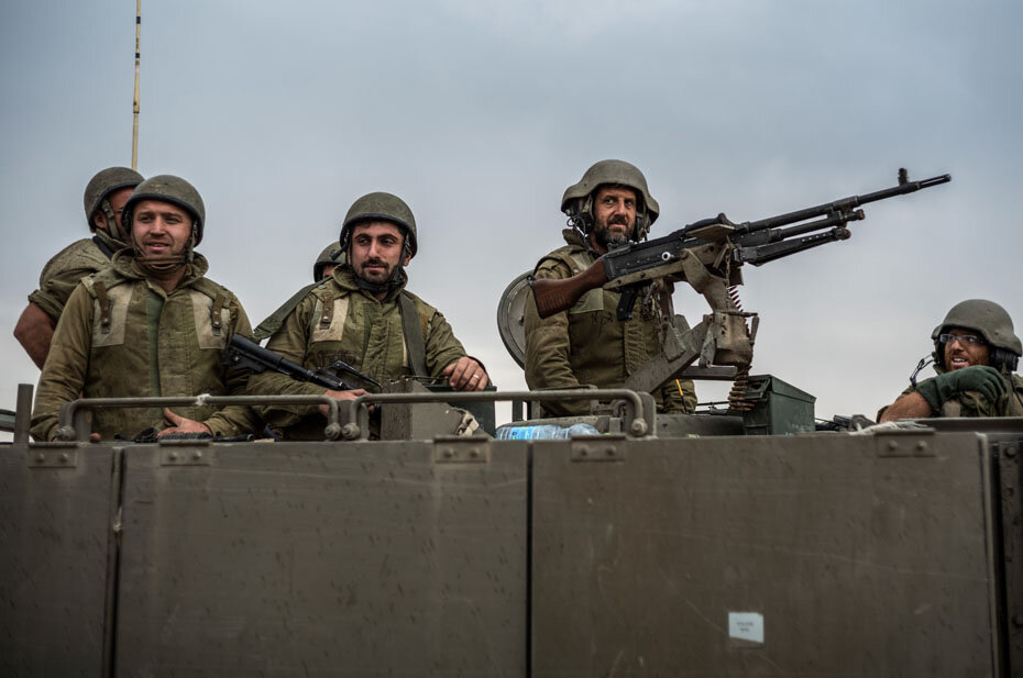 Израиль. Сдерот. Израильские военнослужащие у границы с сектором Газа. Фото: dpa/picture-alliance / TASS