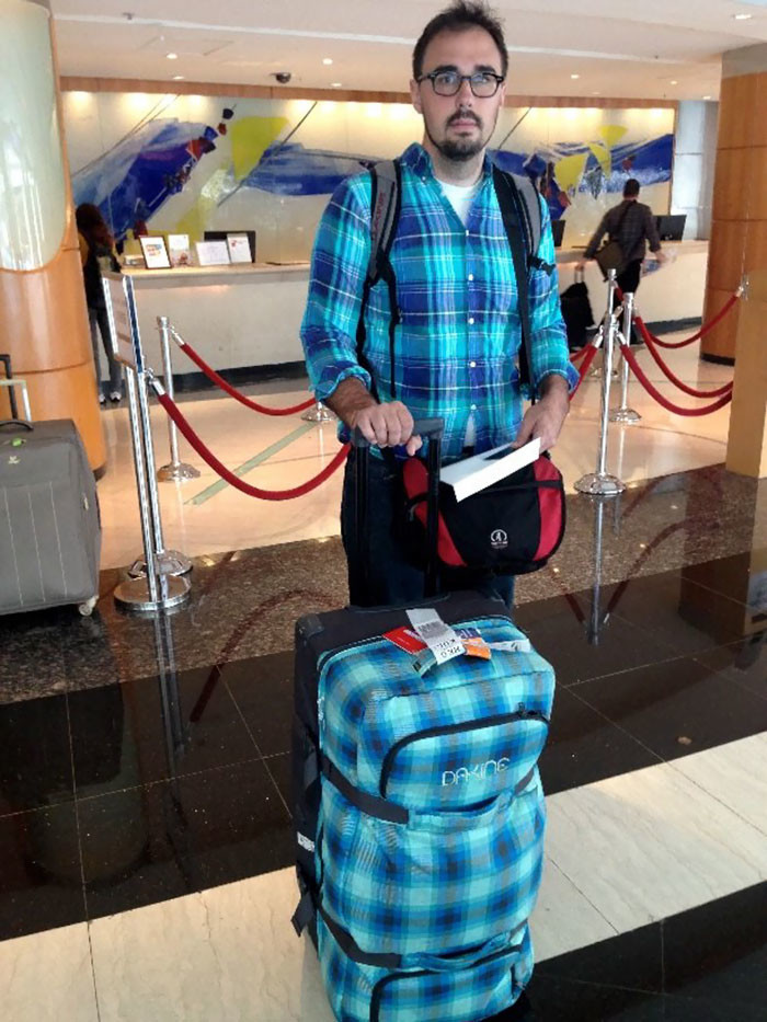 Путешественник или его багаж? мода, нелестные сравнения, смешно, фото