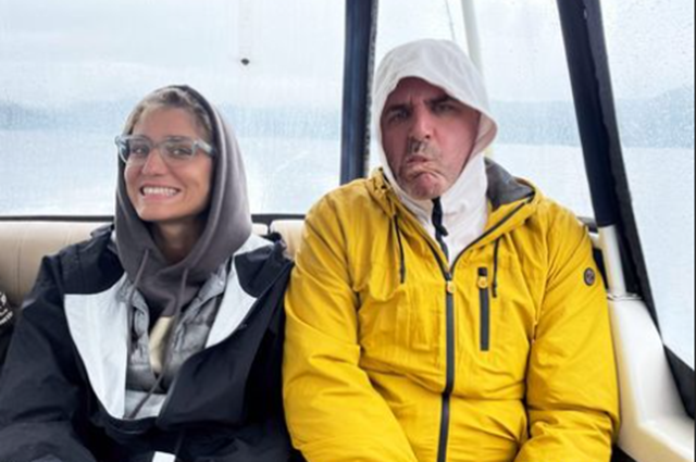 Нино Нинидзе и Максим Виторган с детьми провели каникулы на Алтае