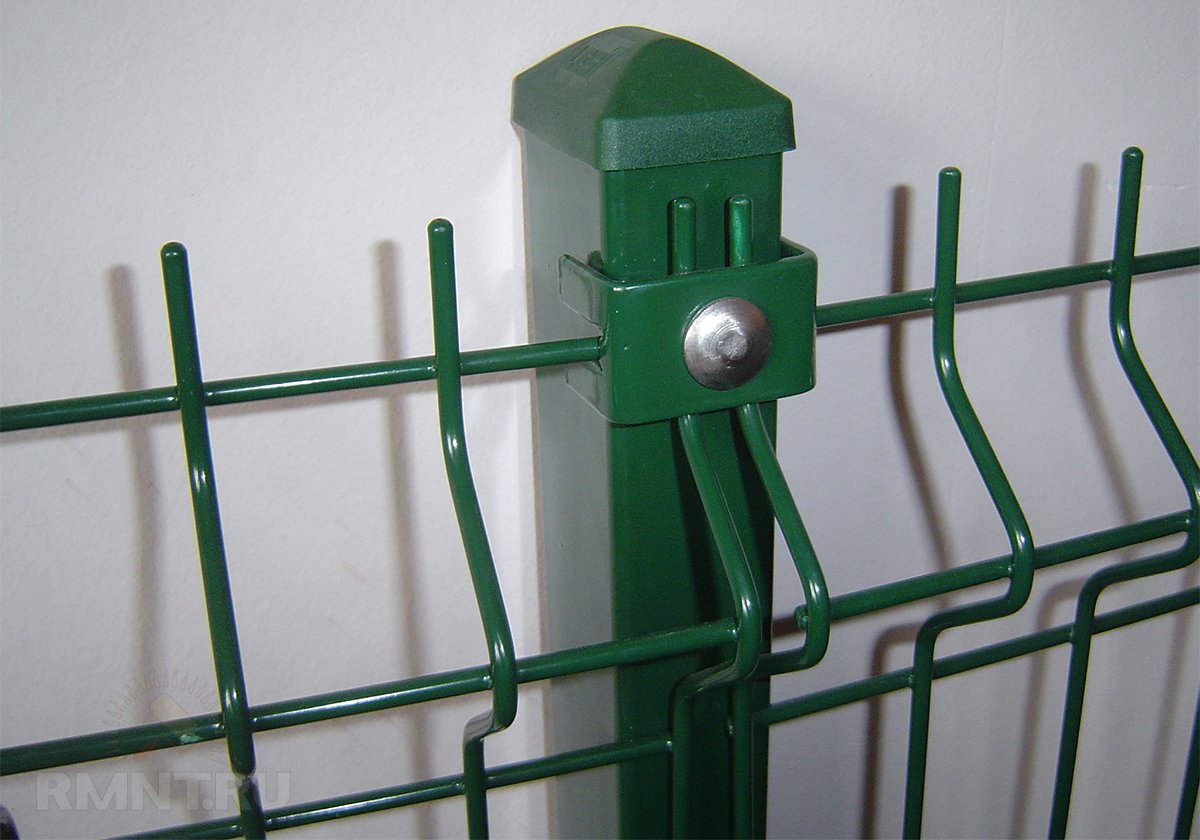 Забор Гиттер, или ограждение из 3D-сетки