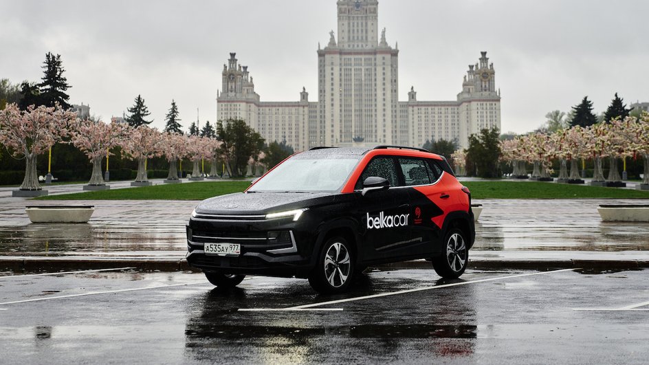 Москвич 3 в каршеринге BelkaCar