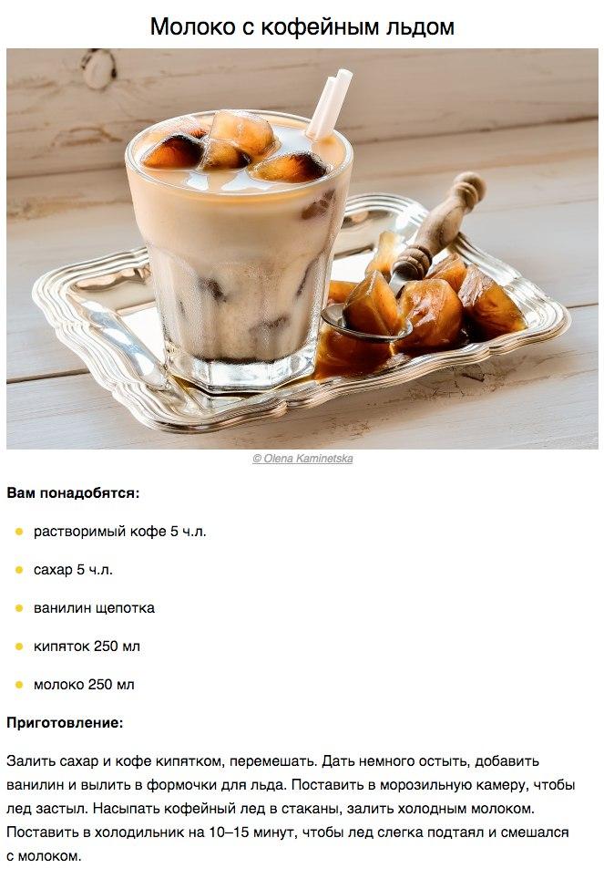 10 крутых рецептов холодного кофе - восхитительное разнообразие вкусов!