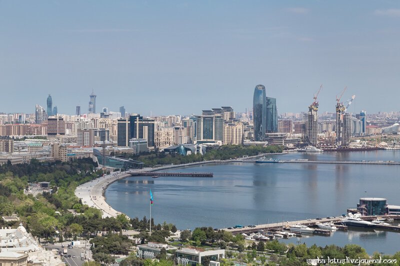 Как из Баку создают кавказский Дубаи Баку,кавказ,путешествия