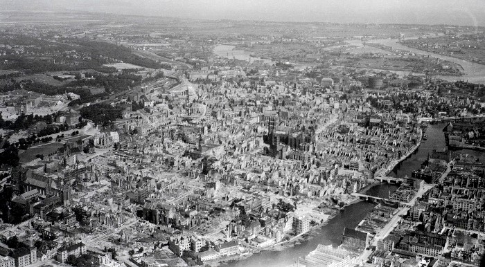 Панорама стертого с лица земли Данцига. /Фото: onliner.by Панорама стертого с лица земли Данцига. /Фото: onliner.by