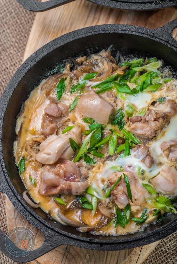 Оякодон. Oyakodon блюда из курицы,кухни мира,мясные блюда,японская кухня