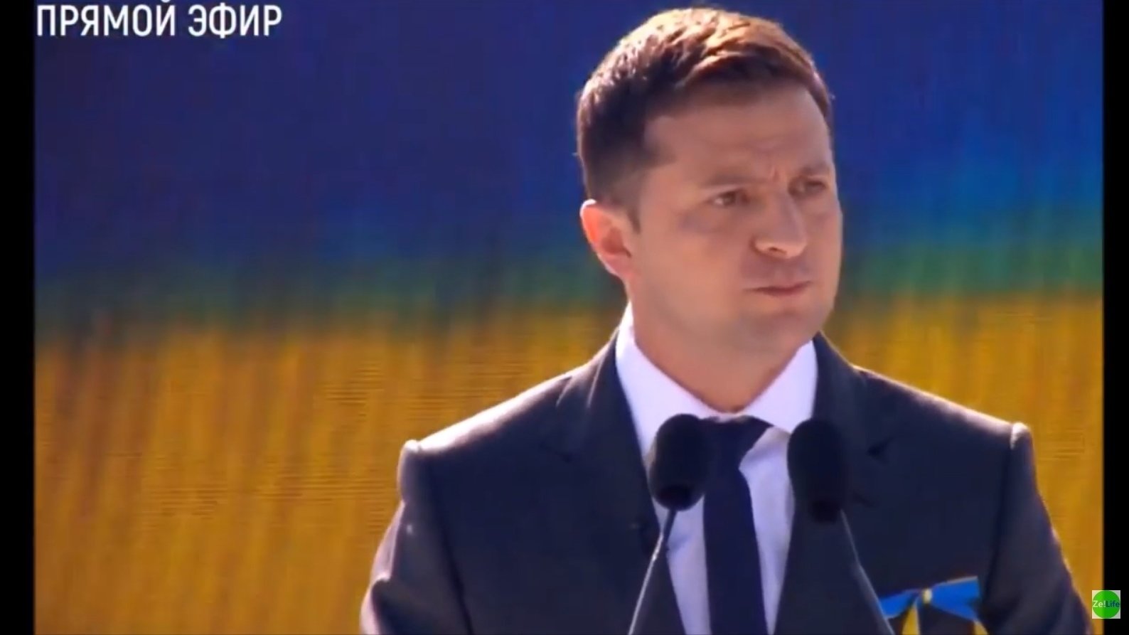 Зеленский обошелся без слов «Россия» и «агрессор» в речи ко Дню независимости Украины