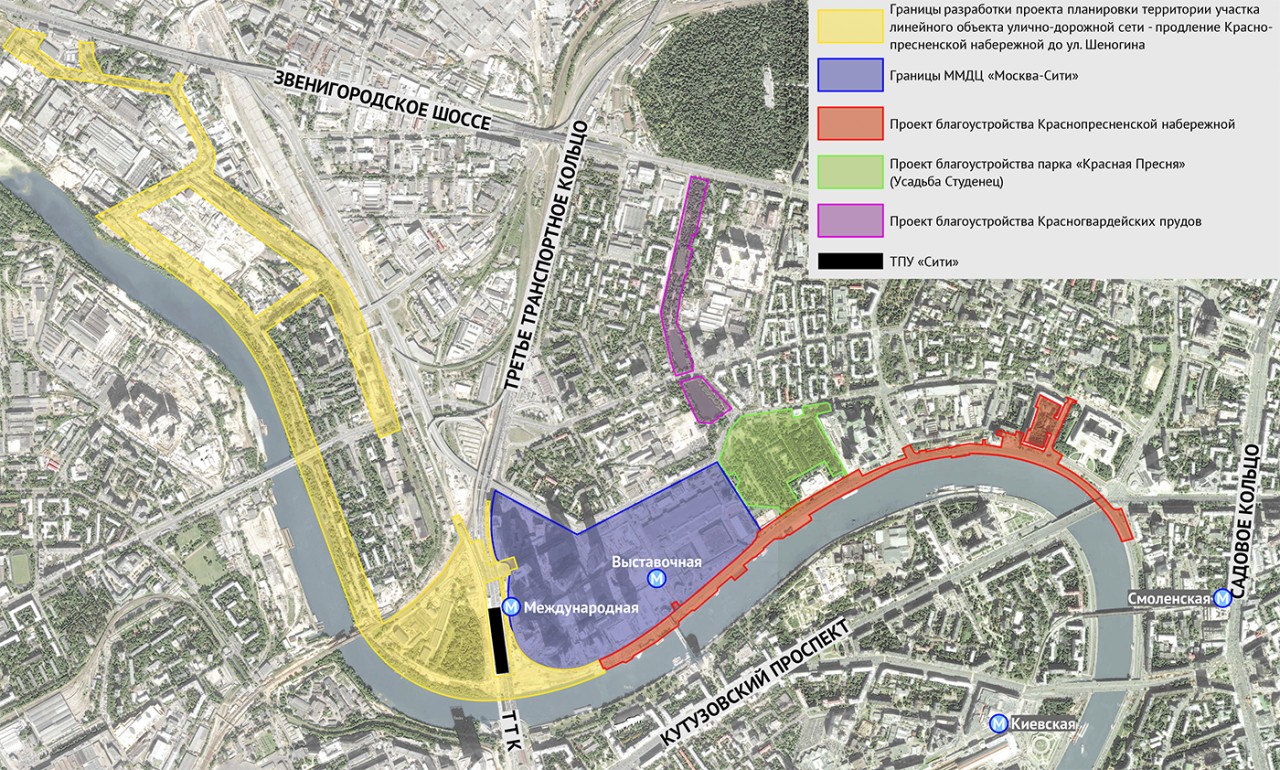 План реконструкции Карамышевской набережной