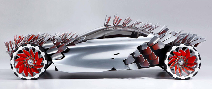 Чертова дюжина странных и забавных концепт-каров, которые выглядят весьма футуристично 