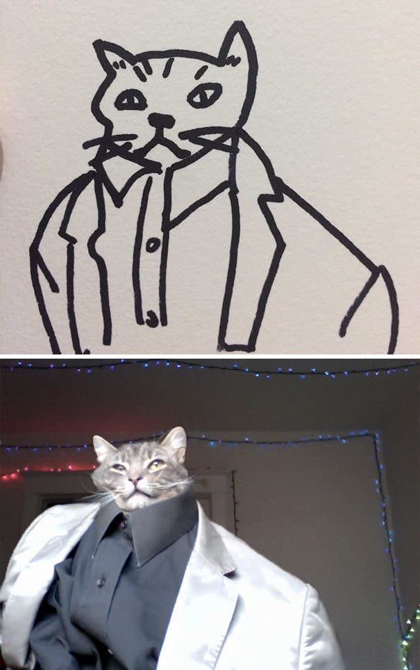 Poorly Drawn Cat