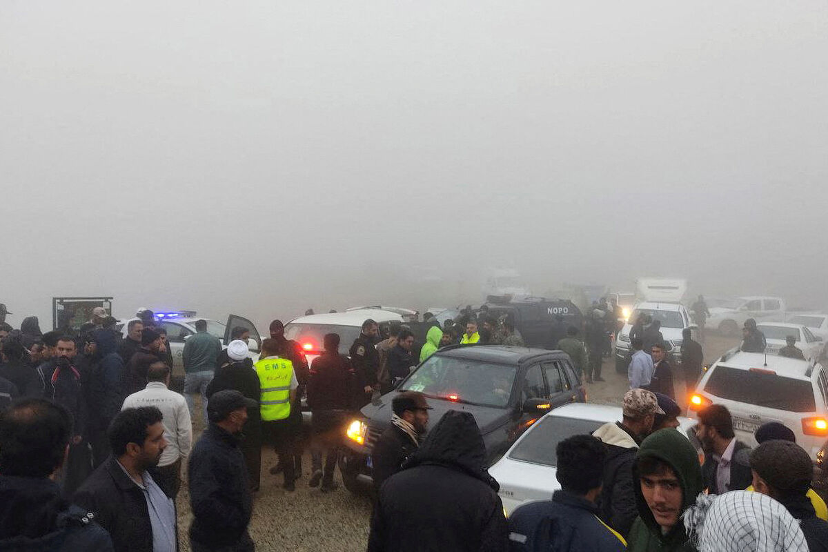 Посол Ирана Санеи назвал погодные условия причиной падения вертолета Раиси