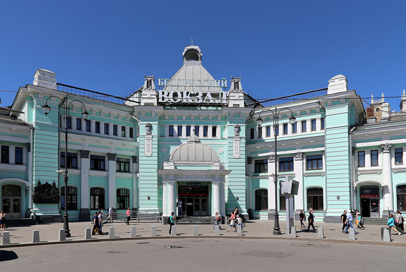 Белорусский вокзал, Москва вокзалы, история, фото