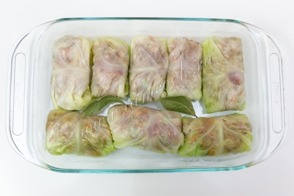 Голубцы в форме