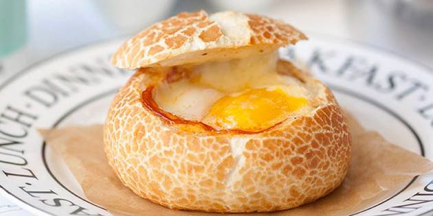 Яйцо в булочке Рецепты из яиц: яйцо в булочке