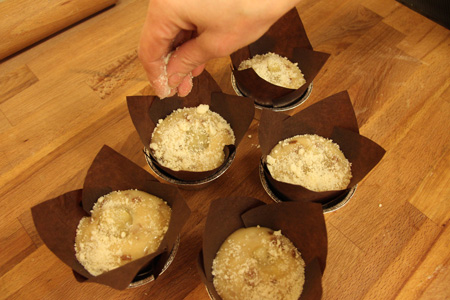 Маффины с яблоками