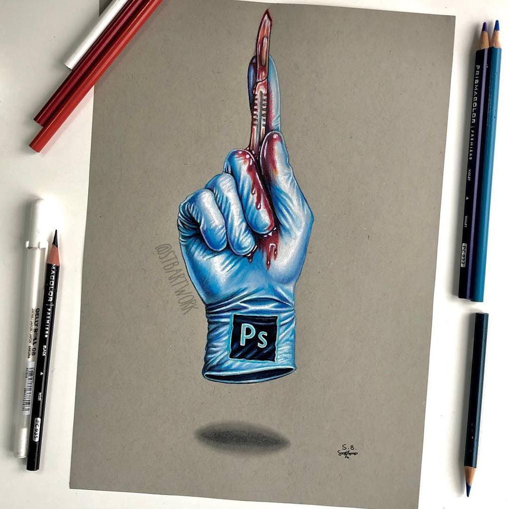 Художник высмеивает современное общество, не церемонясь с чувствами зрителя 