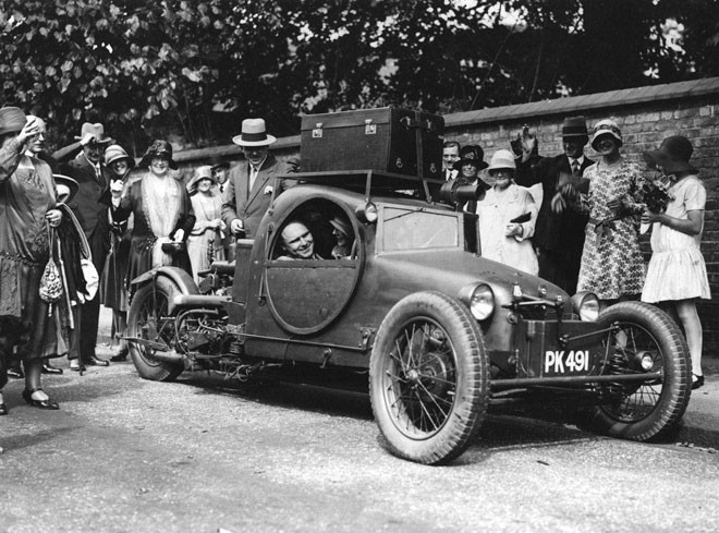 Мистер Грэхем построил эту машину для свадебного путешествия, 1931 год авто, мото, ретро