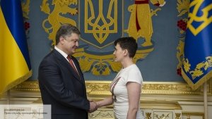 Пока солдаты гибнут, президент развлекается на всю катушку: Савченко назвала Порошенко свадебным генералом и "отправила на Марс"