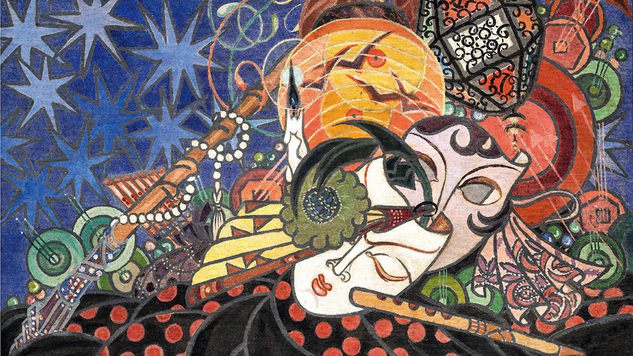 выставка «Под маской», Музей русского импрессионизма, маскарад, карнавал, русское искусство выставка «Под маской», Музей русского импрессионизма, маскарад, карнавал, русское искусство