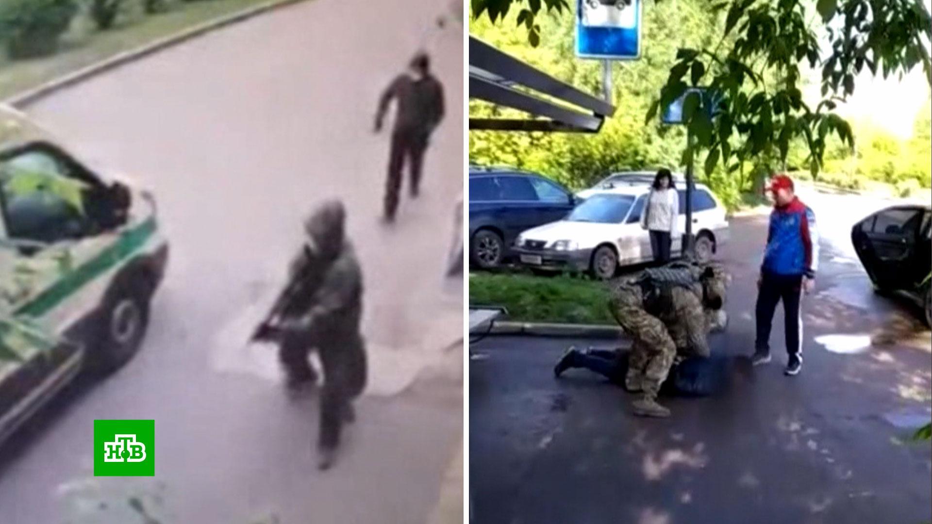 Вооруженное нападение в москве. Грабители инкассаторов.