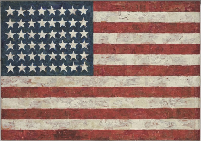 Флаг. Автор: Jasper Johns. | Фото: moma.org.