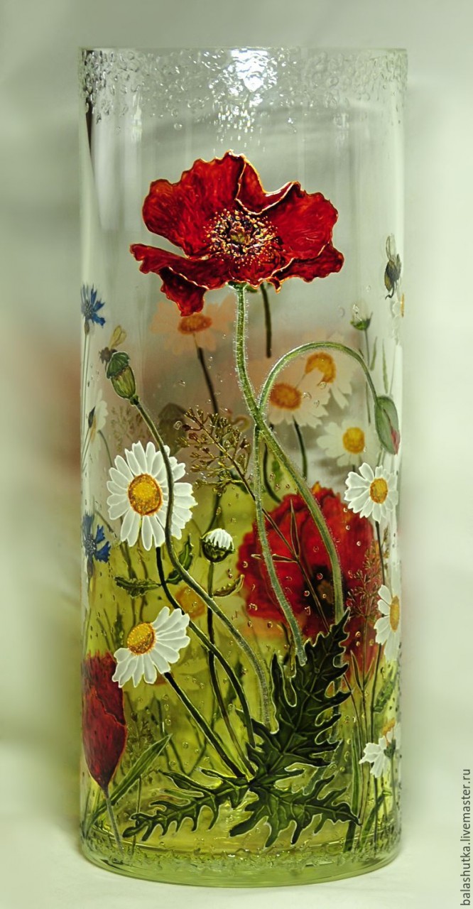 Вазы расписанные вручную в витражной технике. Автор Екатерина Балашова Москва. Вазы расписанные вручную в витражной технике. Автор Екатерина Балашова Москва. handmake