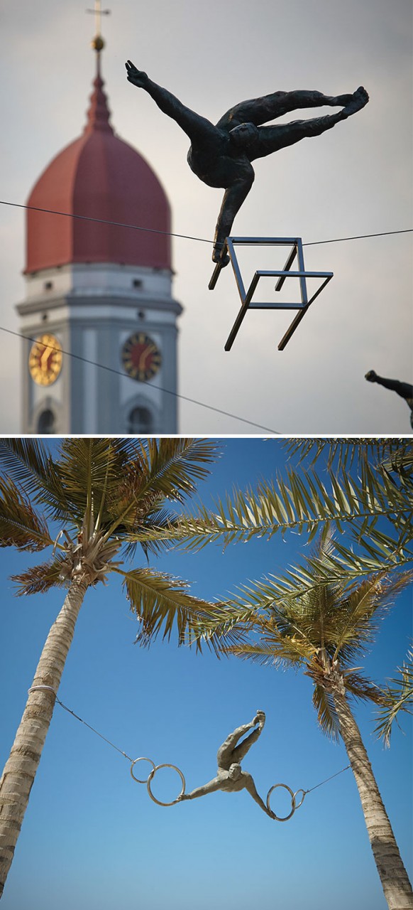 Balancing Sculptures By Jerzy Kędziora